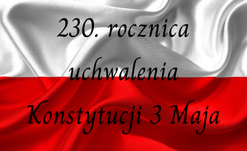 Konstytucja 3 Maja Patronem 2021 Roku